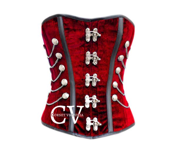 Red Velvet Corset