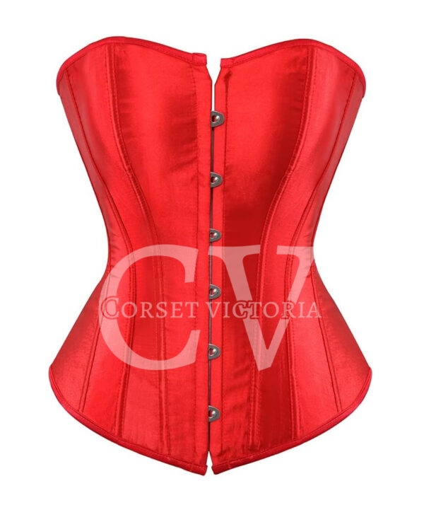 Red Overbust Corset