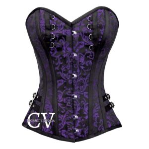 Purple corset