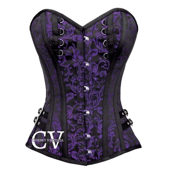 Purple corset