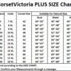 Corset Size Chart