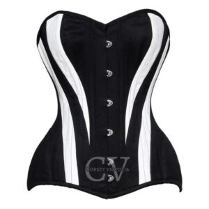 Black And White Corset