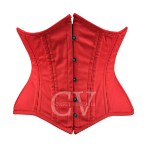 Red under bust Corset