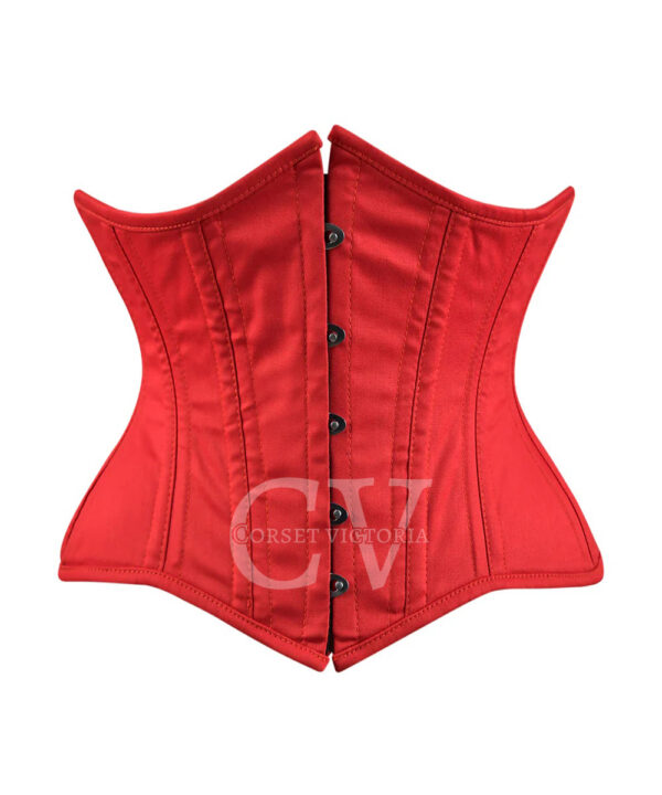 Red under bust Corset