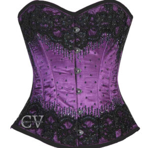 Purple corset