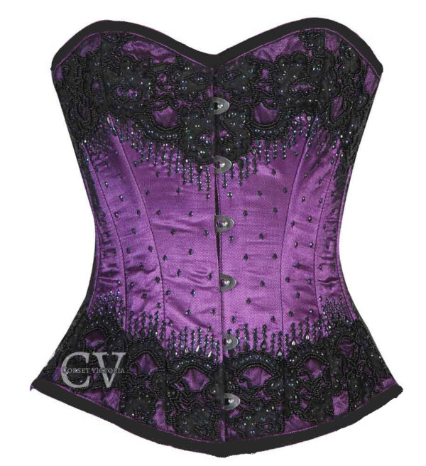 Purple corset