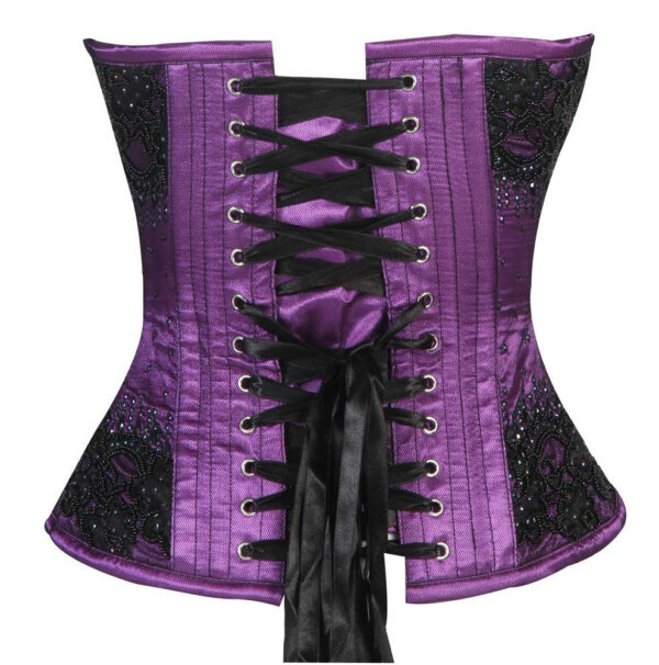 Purple corset