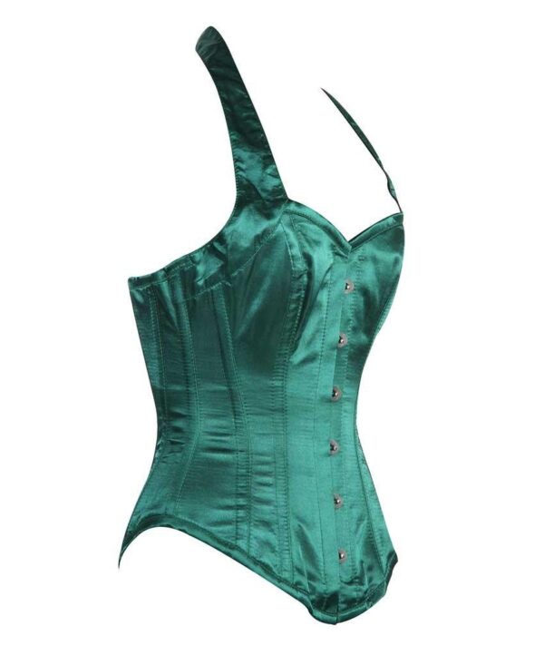 Green Shoulder Straps Corset