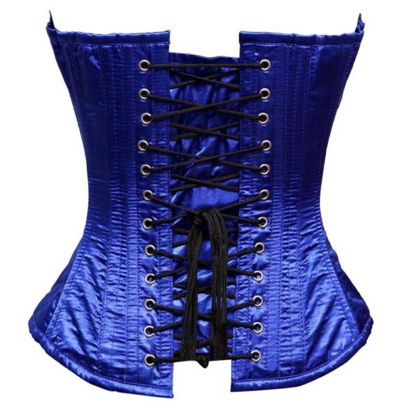 Blue corset