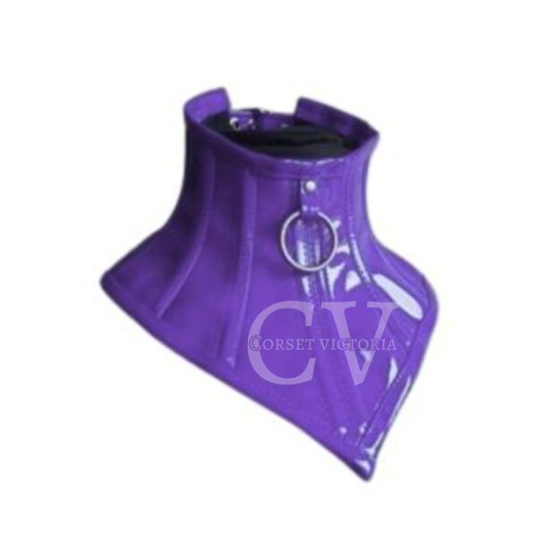 Purple neck corset