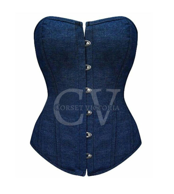 Denim Corset